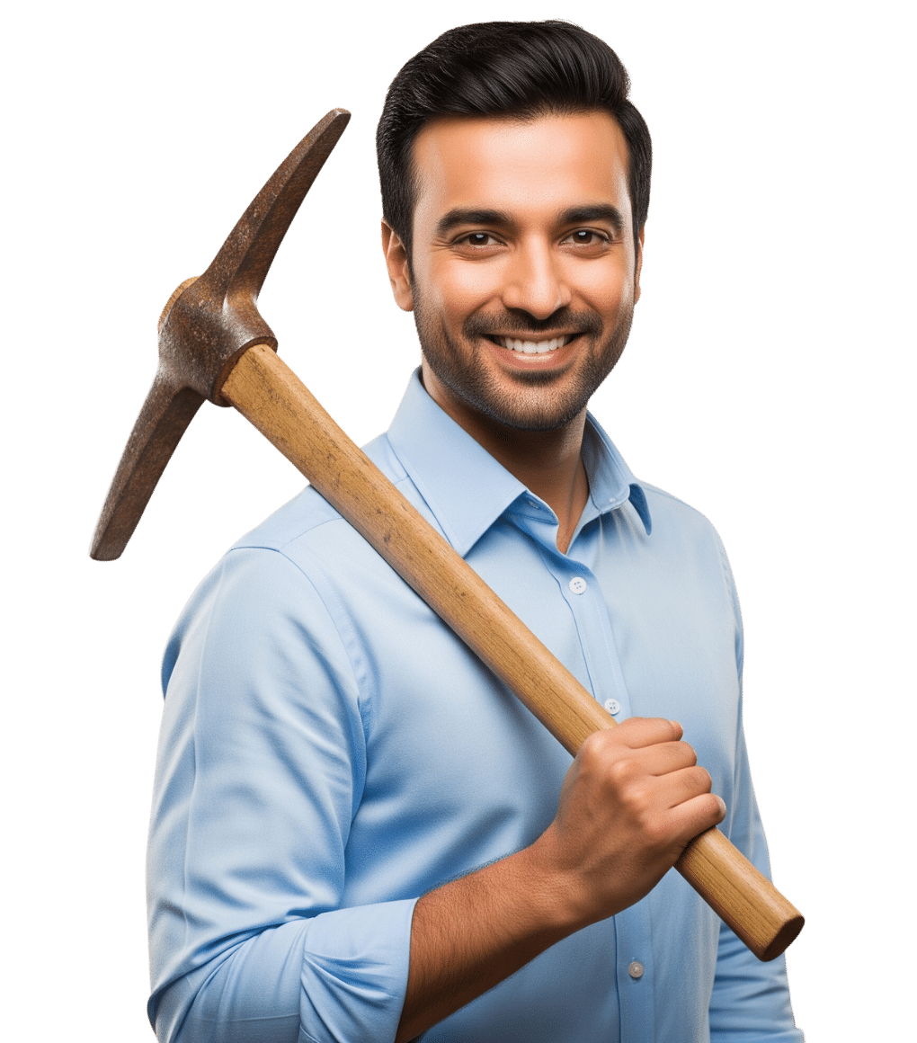 small business marketing consultant_3_1020x1160px an image of a small business marketing consultant holding a railload pick.