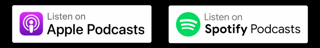 the marketing for gold podcast available on apple podcasts and spotify podcasts